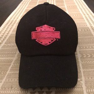 Harley Davidson hot pink cap